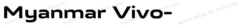 Myanmar Vivo字体转换